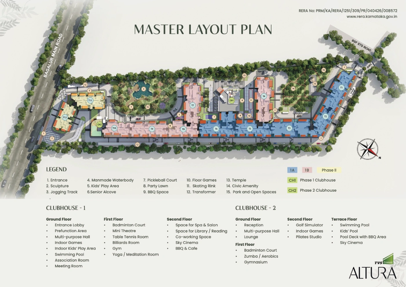 TVS Emerald Altura master plan