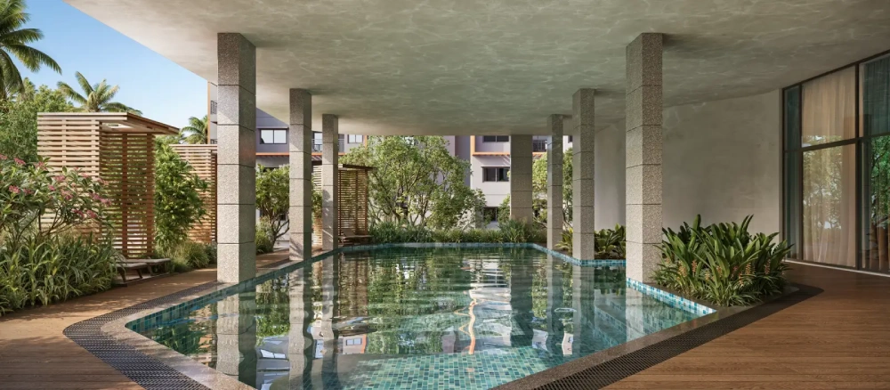 TVS Emerald Altura swimming pool amenity